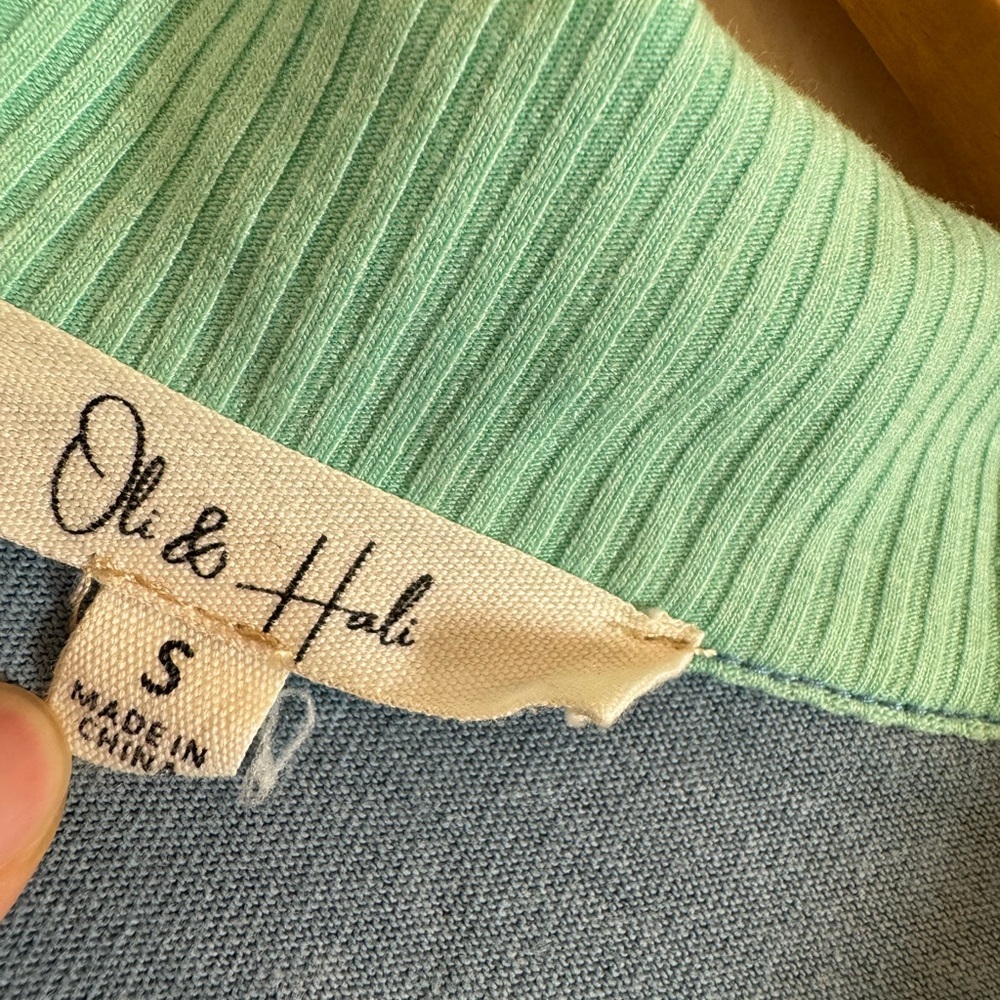 Oli & Hali Blue Washed Sleeveless Maxi Dress - Picture 8 of 16